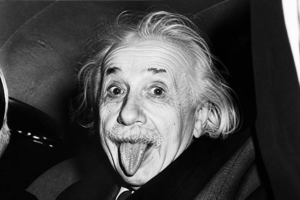 Albert Einstein tire la langue : l’histoire de la photo culte
